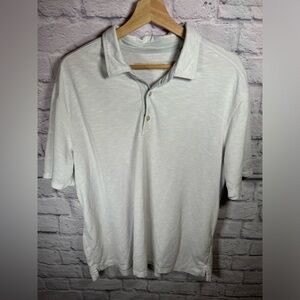 Tommy Bahama Short Sleeve‎ Modal Polo Shirt Mens Size XL White